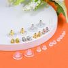 600Pcs/Set Anti Allergic Earring Backs Studs Kit Clear Earring Backings  Women's Gifts