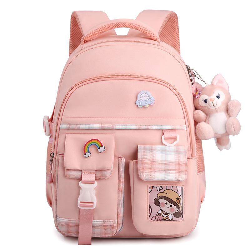 Schoolbags  Children  Elementary School Students Cute Plaid Girls  Junior High School Students  Backpacks