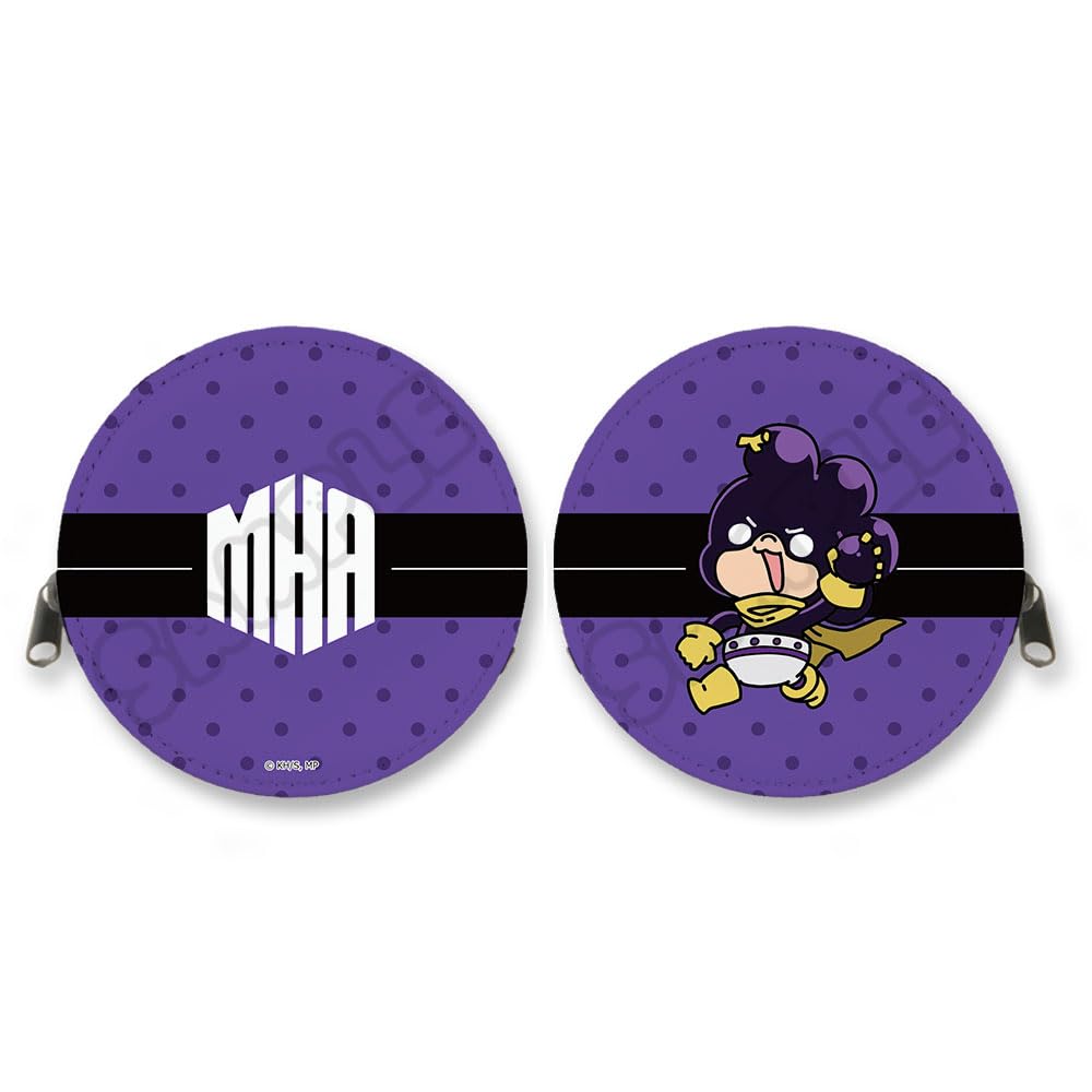 TV Anime Hero 4th Edition Round Coin Case M NC "My Academia" [Mineta Minoru] Everyone's Mochocho!