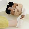 fsn178_Teddy Bear Ankle Boots