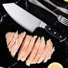 7.3 Inch Chinese Chef Knife 10Cr15MoV Stainless Steel Blade Wood Handle Cleaver Meat Slicing Vegetables Kitchen Knife Messer