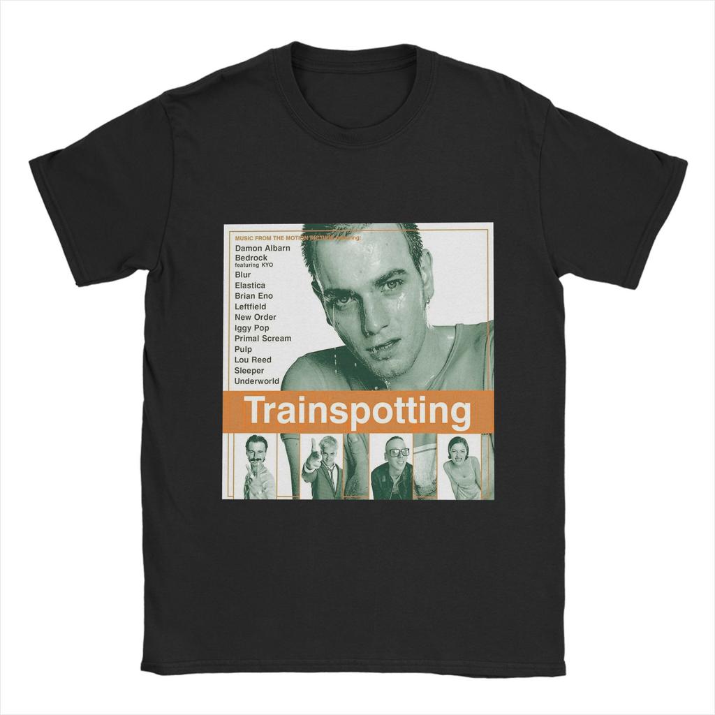 Trainspotting Film T-Shirt Summer 100 Cotton T-Shirts For Man Harajuku Pattern Tee Shirt Short Sleeve Y2K Casual Tops