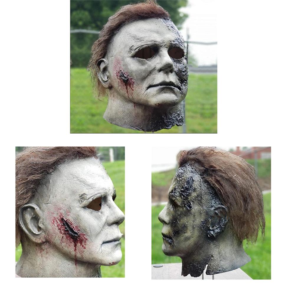Hororová latexová maska přes celou hlavu pro dospělé na Halloween/Maškarní večírky/Tag párty