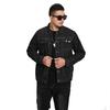 Jachetă Denim Retro Workwear Mărimi Mari 7XL pentru Bărbați Stil Lejer Jachetă Denim de Primăvară și Toamnă pentru Bărbați