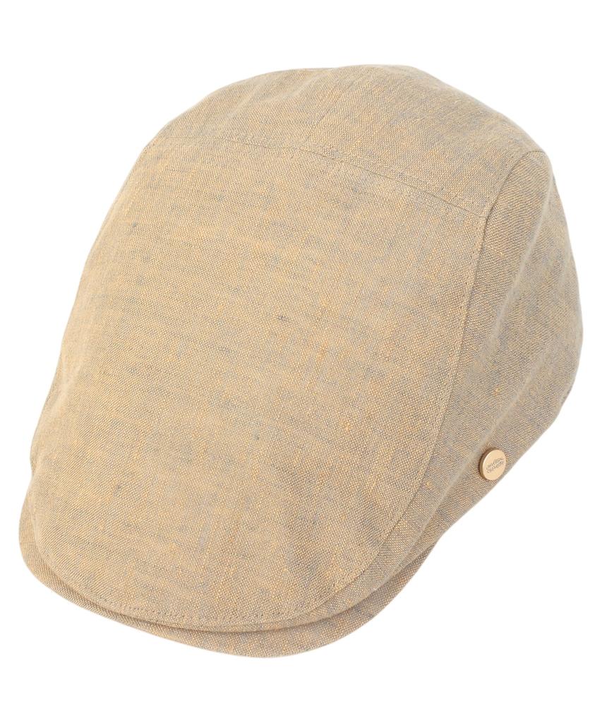 Yunibeosyeolkemiseuteuli Linen Gd Logo Beige Hunting Cap