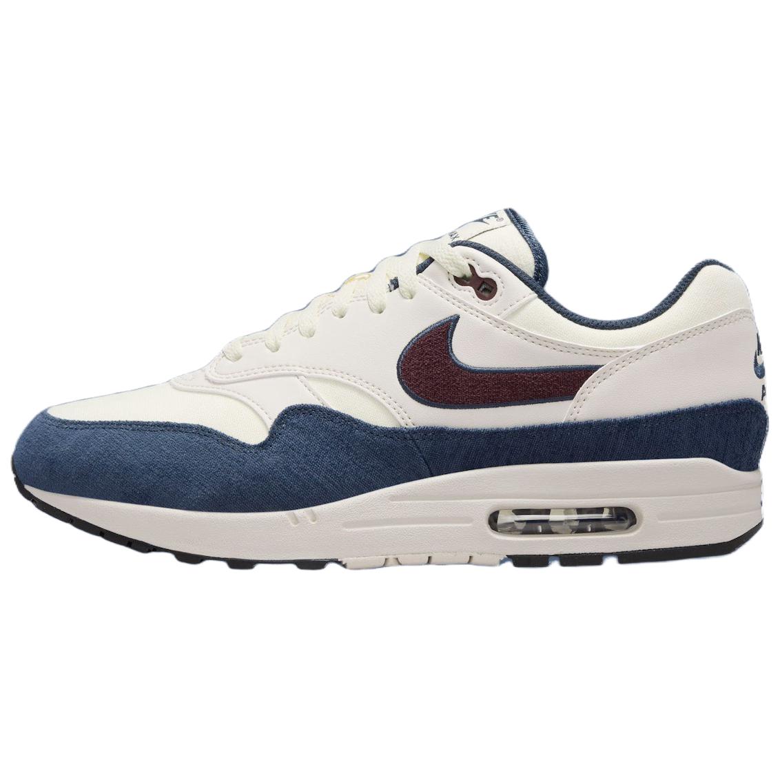 

Новые Nike Air Max 1 Молочный кокос Бордовый краш Темно-синий FN6952-103 41