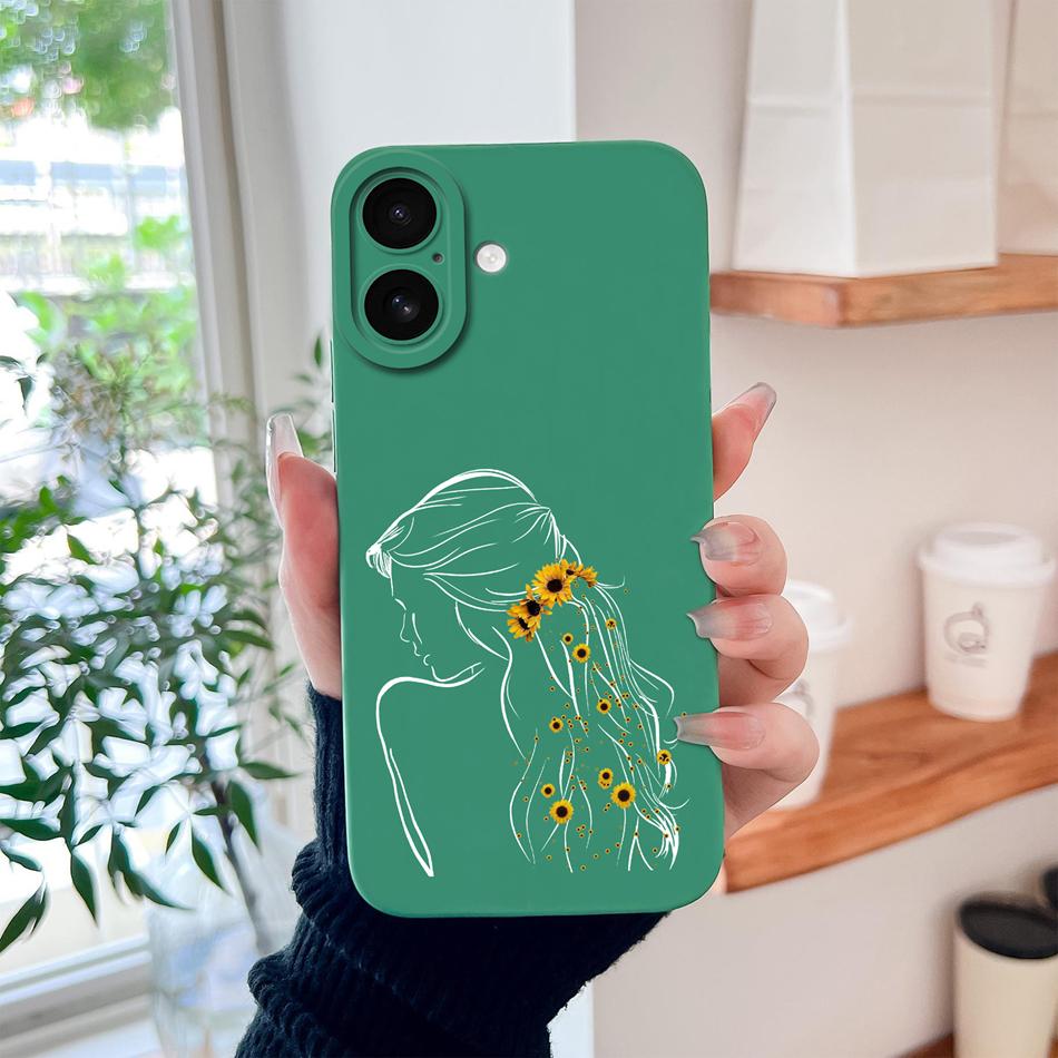 For iPhone 17 Pro Max Case Butterfly Phone Cases For iPhone Air Soft Liquid Silicone Full Protection Back Cover For iPhone17
