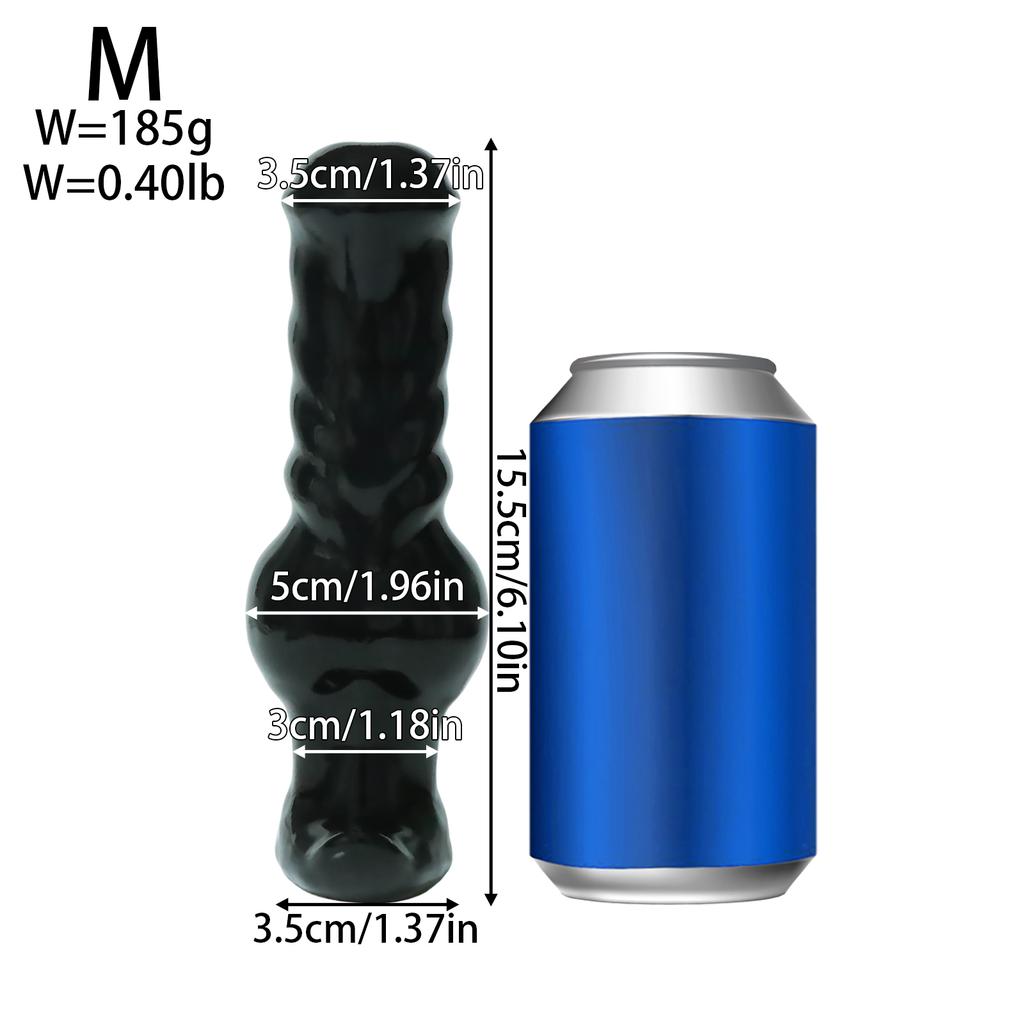 Riesiger Knoten Analplug Weicher Großer Hund Anal-Po-Plug Erwachsenen-Sexspielzeug Tierischer Großer Po-Plug Dilatator Training Erweiterung Frauen Männer Gay G-Punkt Vaginale Stimulation