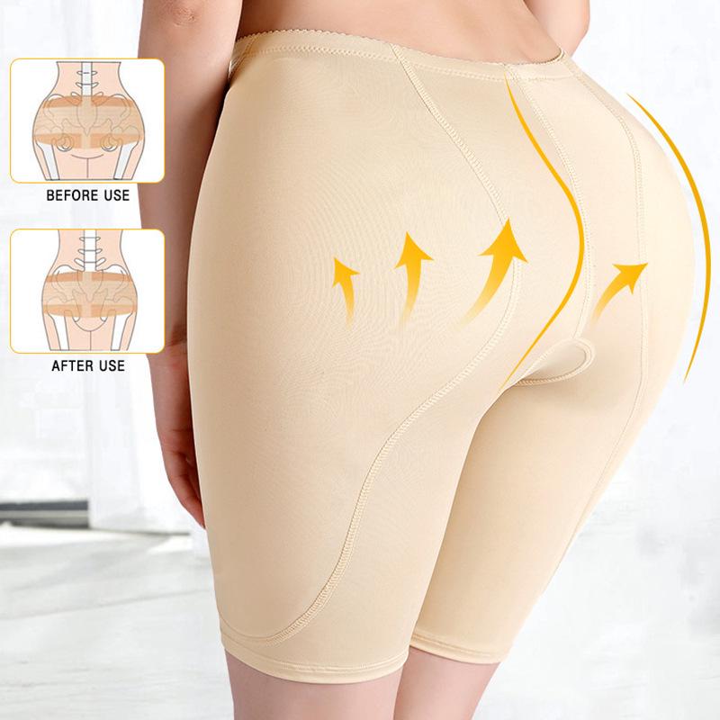 Women's Hip-Shaping Pants: Butt-Lifting, Waist-Cinching, Leg-Shaping with Sponge Pads