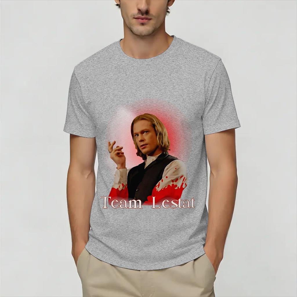 Unisex TShirts The Vampire Lestat Humor Pure Cotton Tees Short Sleeve T Shirts Crew Neck Clothing Adult