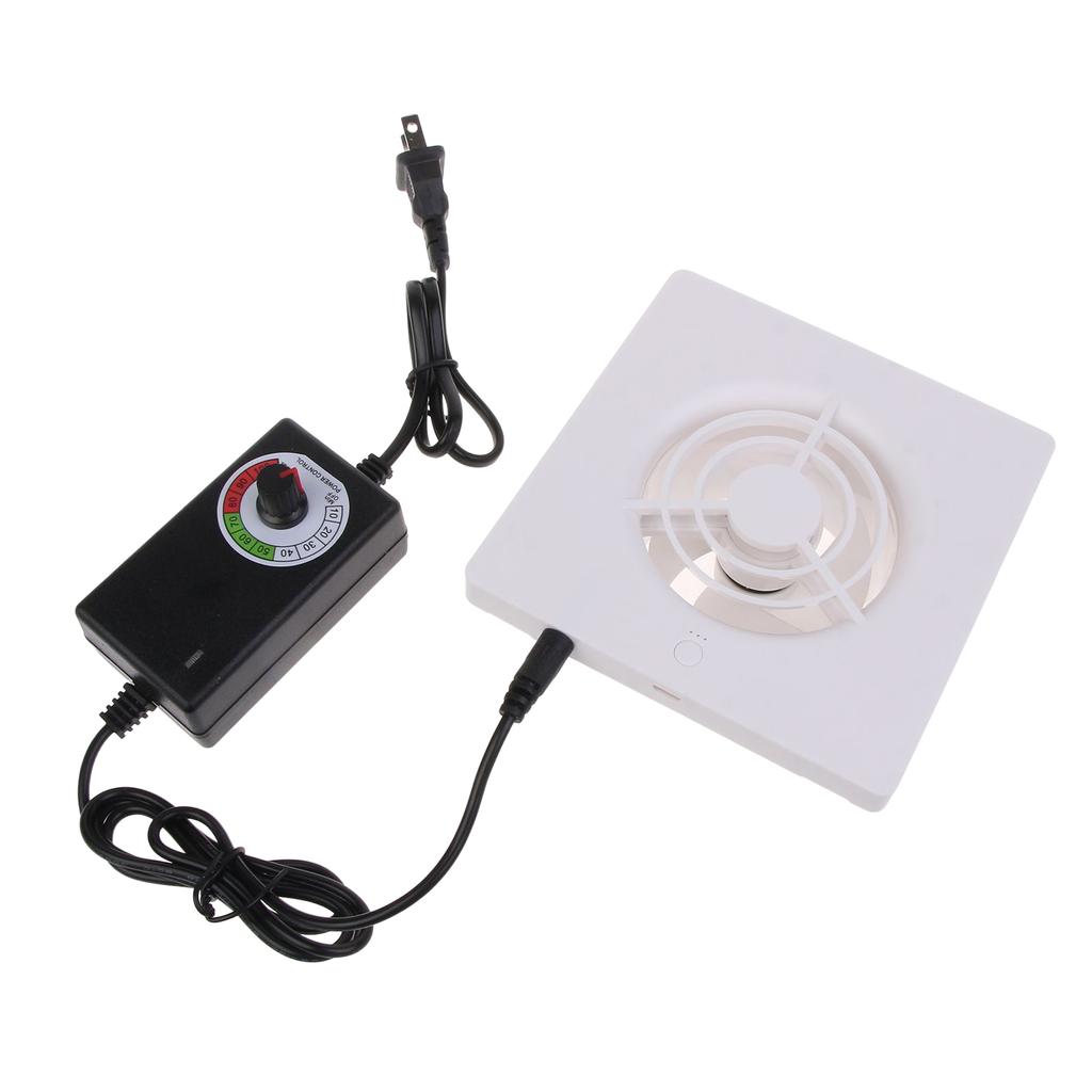 75-mm-Inline-Ansaugventilator, geräuscharmer Kanal-Hydroponik-Luftgebläse, geschwindigkeitsregulierender Ansaugventilator für die Belüftung des Badezimmers zu Hause