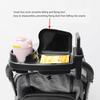 Baby Strollers Snacks Tray with Cup Holder, Food Tray with Lid Multifunctional Organiser Removable Phone Storage Slot