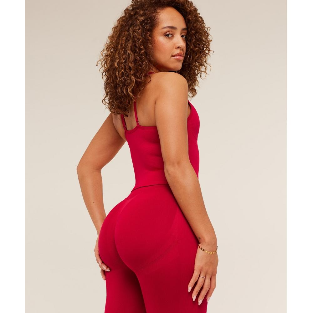 Gymshark Lift Seamless Leggings Carmine Red B6a9c Rbqw