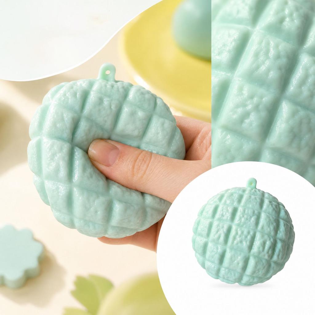 Pineapple Bun Toy with Building Block Filling, Toy for Kids