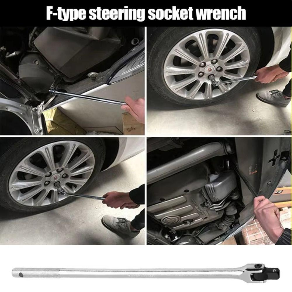 Strong Force Lever 1/2'' F Rod Socket Wrench Steering Handle Repair Tool  Repair Tool