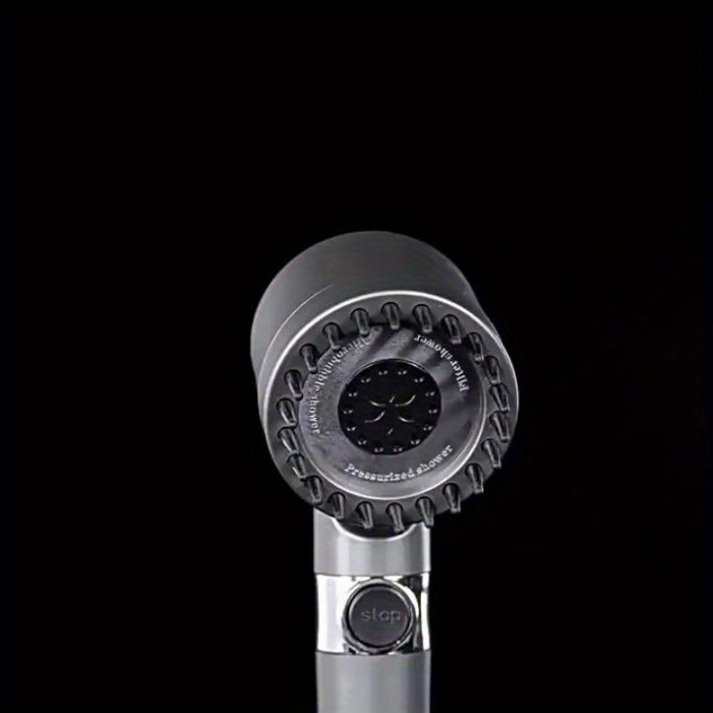 1PACK Wear Spray Middle Vertical Stripe Shower: Pressurized Shower Shower Head Household Bathroom Bath