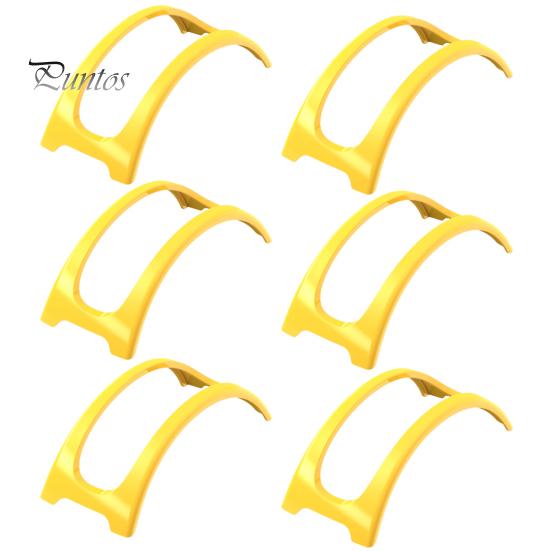 6/12 szt. Uchwyt na taco Food Grade Piekarnik bez BPA Można myć w zmywarce Możliwość układania w stosy Kolorowe Indywidualne porcje Roladki z kurczaka Twarda skorupa Taco Zestaw stojaków