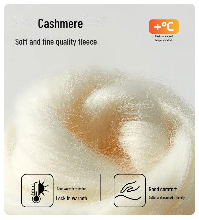 Women's Large Seamless Autumn Trousers - Japanese Style, Silk Acrylic, Warm & Cold-Proof Bottoming Pants