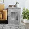vidaXL Dog Crate Furniture Concrete Gray 55x75x65 cm