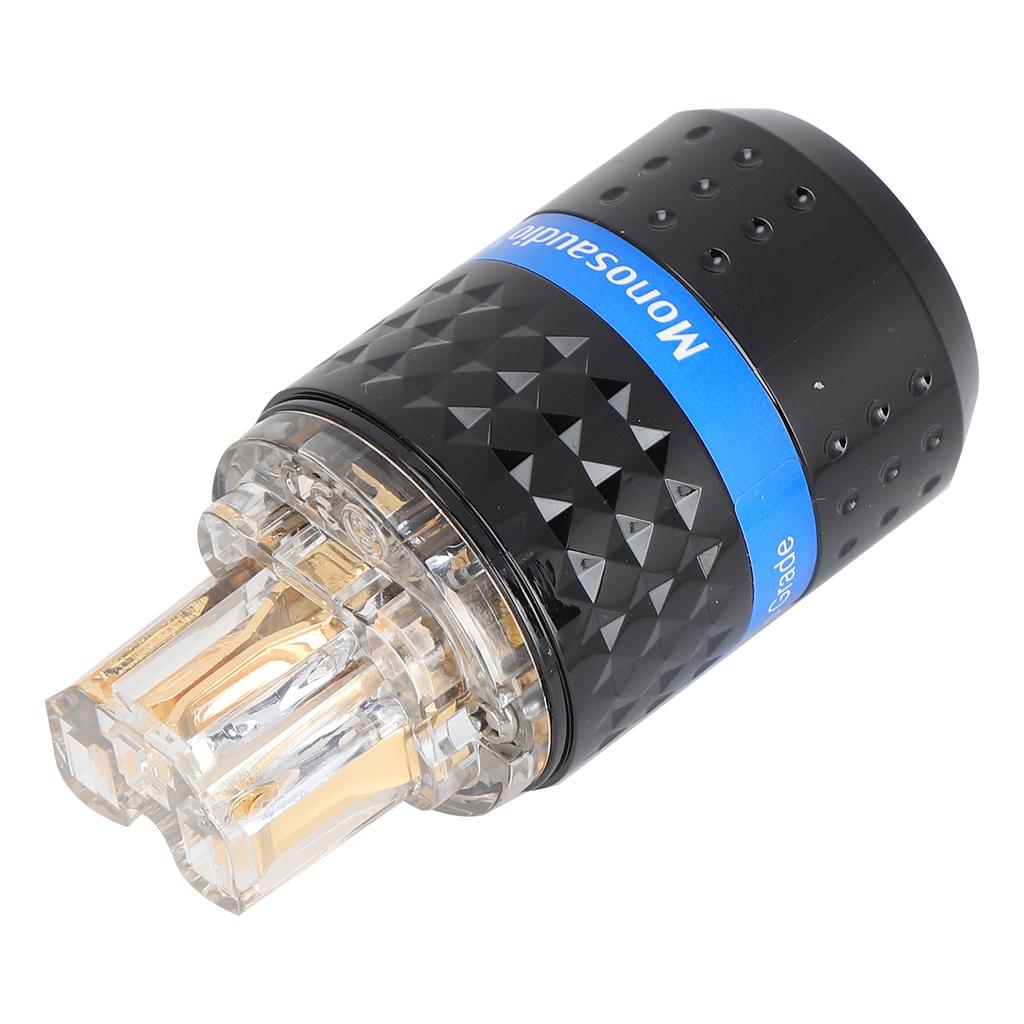 Monosaudio Power Plug Pure Copper 24K GoldPlated Audio Connector Power Plug 100250V(F103G (Female) )