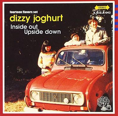 CD DIZZY JOGHURT - Inside Out Upside Down KOGA042 K.O.G.A Records 1998 Japan Rock Gebraucht
