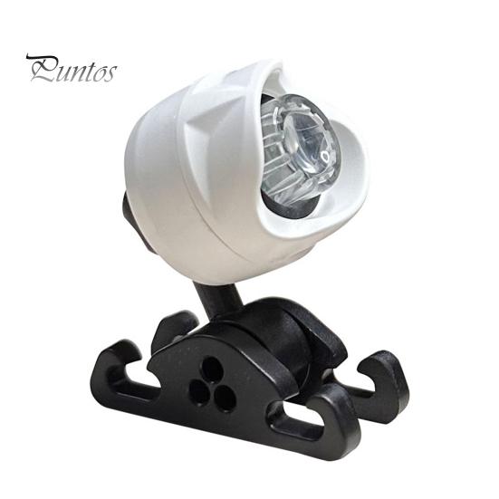 Mini latarka do butów 3 tryby regulowana wodoodporna lekka akumulatorowa super jasna zewnętrzna kempingowa piesza wędrówka nocna obuwie sportowe czołówka