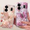 For Realme GT Neo5 RMX3706 Case Fashion Painted Flowers Silicone Cover For Oppo Realme GTNeo5 GTNeo 5 Phone Cases