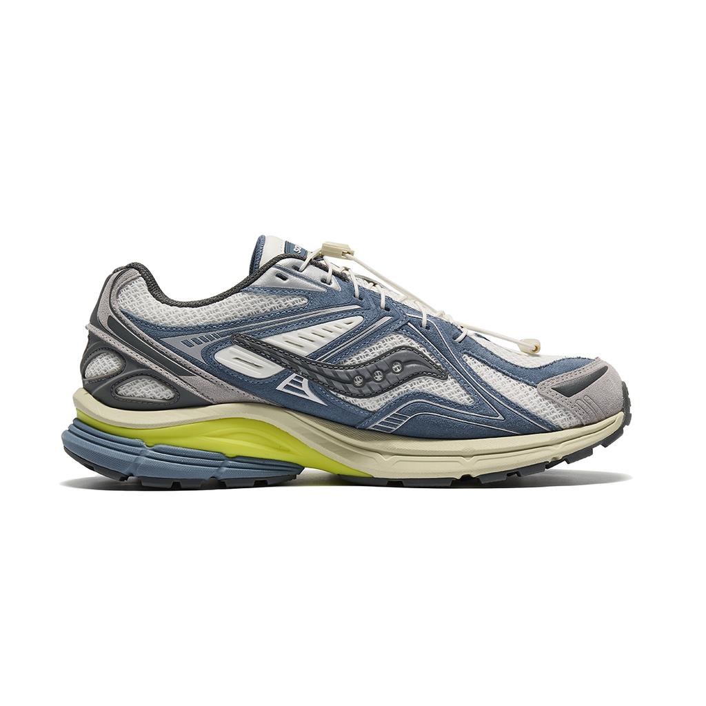 SAUCONY Kinvara 4 RE Comfortable Versatile Fabric Durable Breathable Lightweight Low-Top Casual Running Shoes Unisex Sneaker White Gray Blue S79052-30