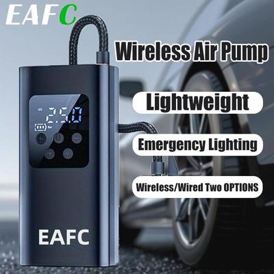 150PSI Portable Tire Inflator Air Compressor, Portable Air Pump for Car Tires, with Digital Pressure Gauge LED Light for Car, Bike, Motorcycle