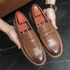 Scarpe Vera Pelle Uomo Mocassini Slip on Business Casual Scarpe in Pelle Mocassini Classici Morbidi Hombre Scarpe Uomo Traspiranti Piatti