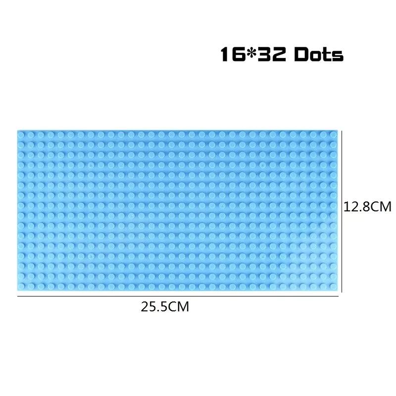 Classic Baseplate 32x32 Dots Building Blocks Bricks Base Plates DIY Plastic Board Building Blocks Baseplates Construction Toys