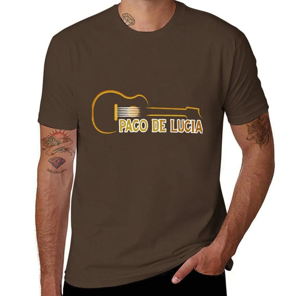Paco De Lucia FlaUnisexco Art Spanish FlaUnisexco Paco Maestro Del FlaUnisexco TShirt Anime Clothes Sports Fans Cotton T Shirt Unisex