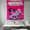 Steven Universe Muster Heimdeko Wandteppich, Wandbehang, Dekorative Wohnmobil Wandtuch.MGT0918085