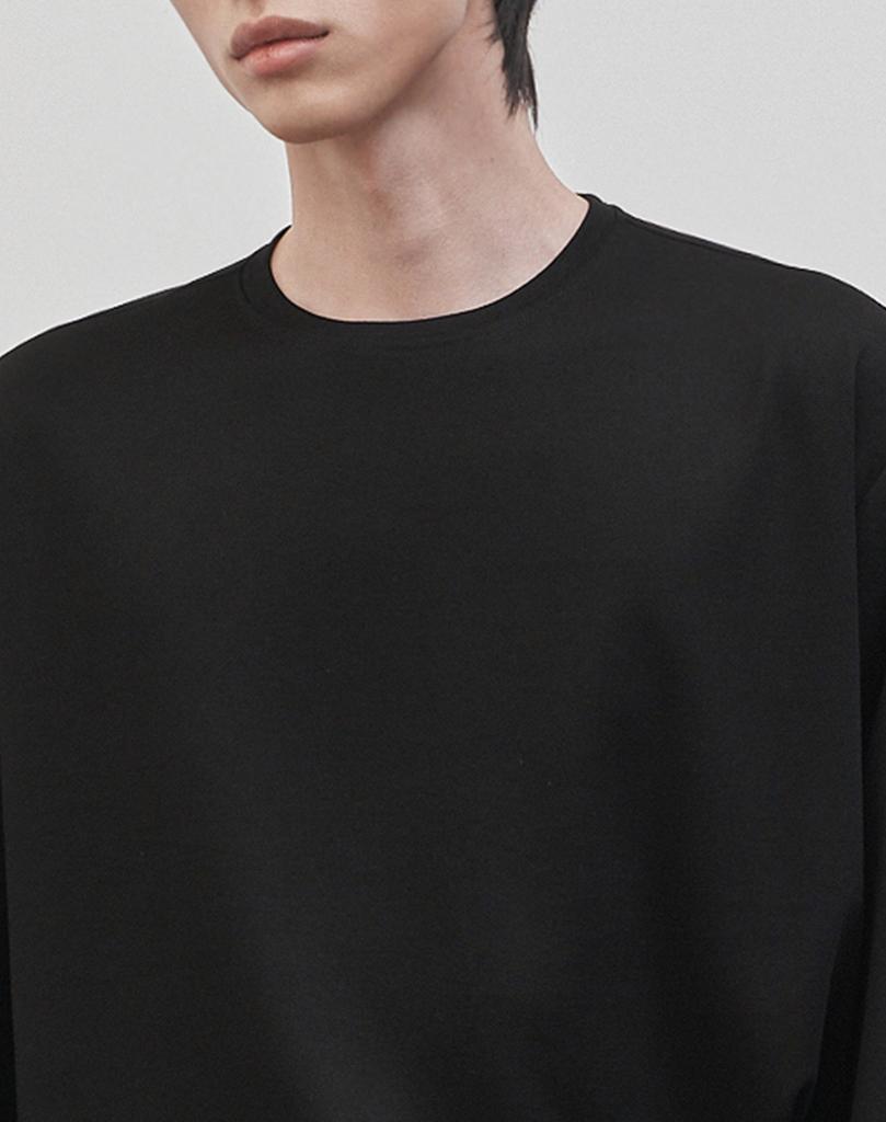 WORK ON BODY OFF Rested Semi-Overfit Round Neck Knit (4 Colors)