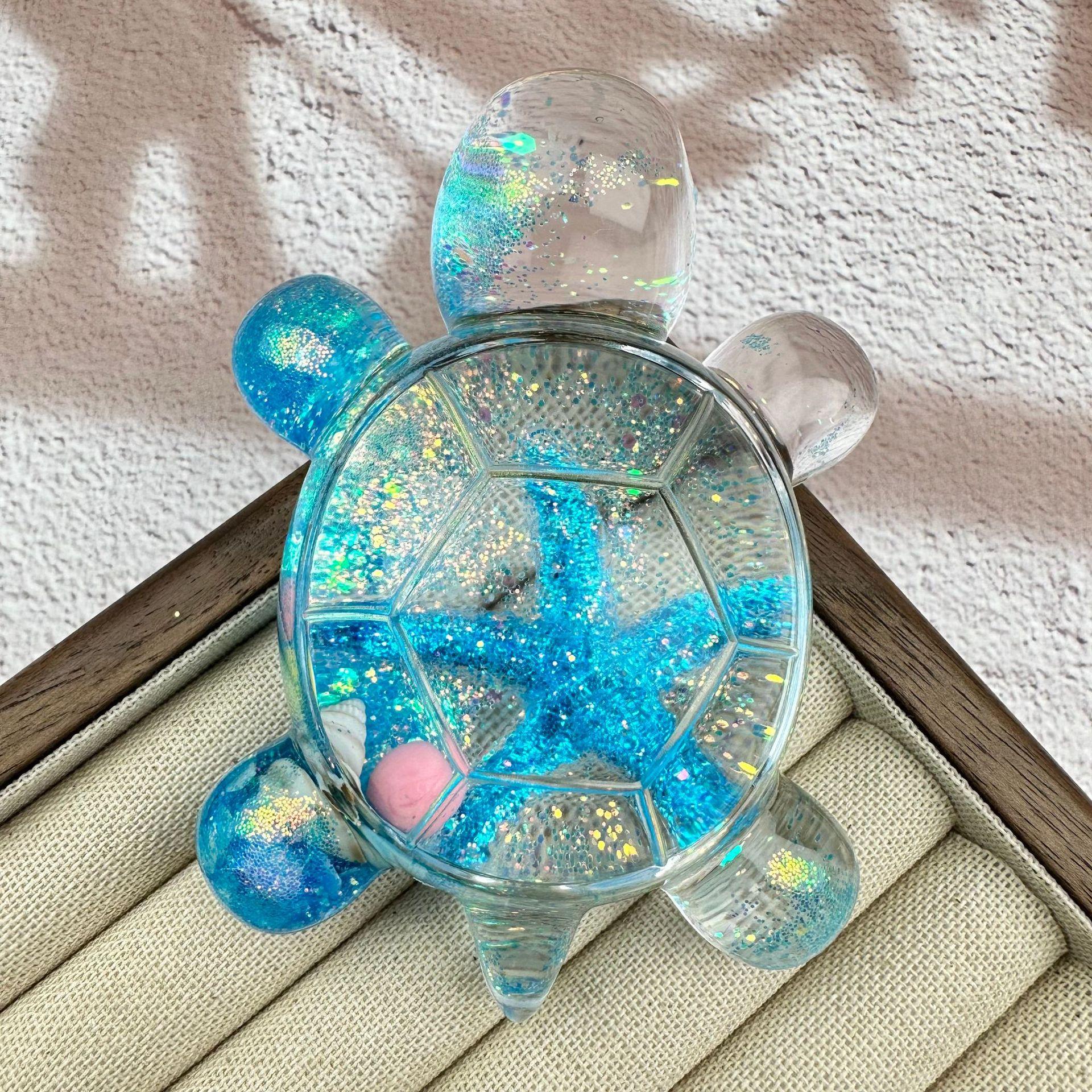 

Car Festive Large Turtle Figurine, Creative DIY Assembly Table Ornament, Micro Landscape Decor for Home, Office and Holiday Gift Presenting
