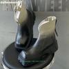 Fashion Square Toe Platform Wedges Chelsea Ankle Boots 2025 Autumn Winter New Women's Short Boots 6Cm Heel Back Zipper Fashion Boots