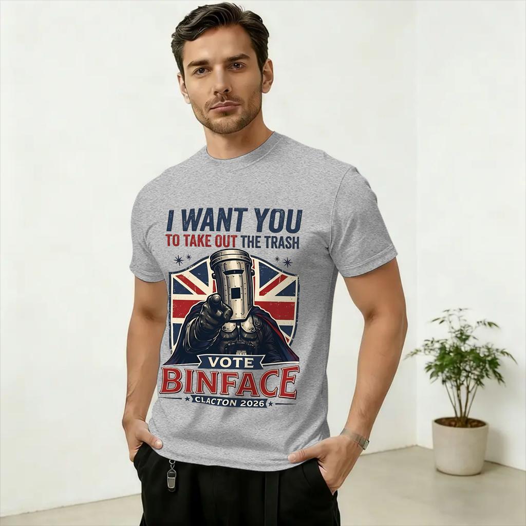 T-shirt Unisex Cotone Divertente Conte Binface Sigma IX Girocollo Manica Corta Abbigliamento Adulto
