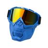 Anlorr Motorcycle Goggles Windproof Tactical Mask Dustproof Goggles With Face Protection Shield Mask