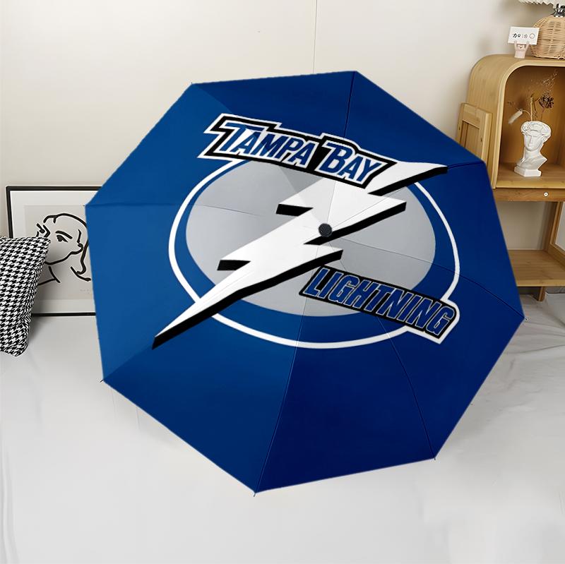 Tampa Bay Lightning (1) Umbrella sturdy frame suitable for outdoor activities beach travel ideal gift for all seasons