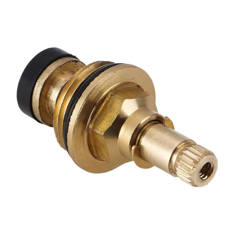 Brass Slow Opening Spool Faucet  And Cold Water Spool G1/2 Kitchen Sink Mixer Tap Stream Sprayer Head Yellow Mixer Tap