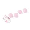 Pink Smiley Gel Pedicure