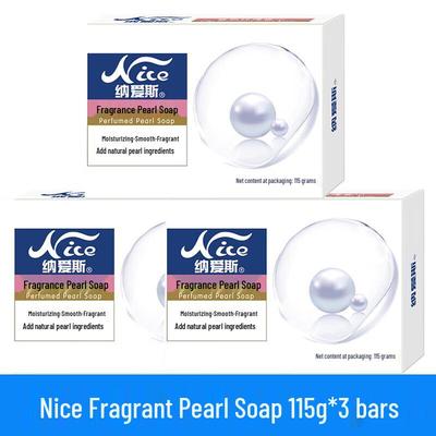 Nice Fragrant Pearl Soap 3-Bar Pack