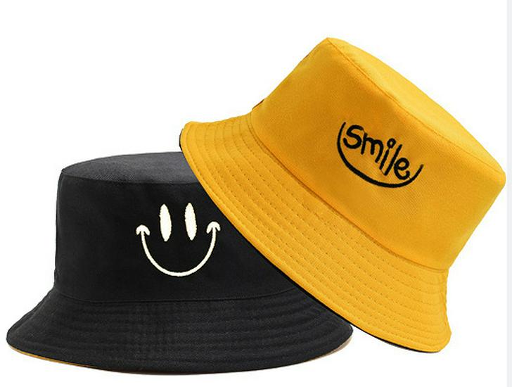 Japanese Style Trendy Double-sided Bucket Hat: Sun Protection for Men & Women