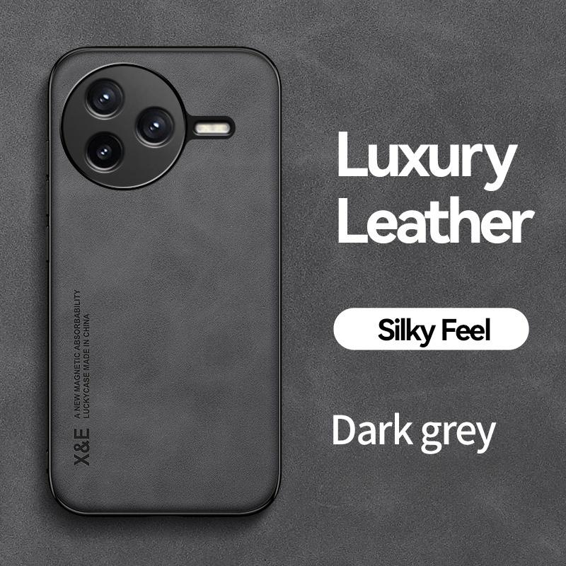 Funda For Xiaomi Poco F7 Pro 5G Case for Poco F7 Ultra F6 X6 X7 M6 M7 Pro C65 C71 C75 4G Soft Frame Leather Magnetic Back Cover