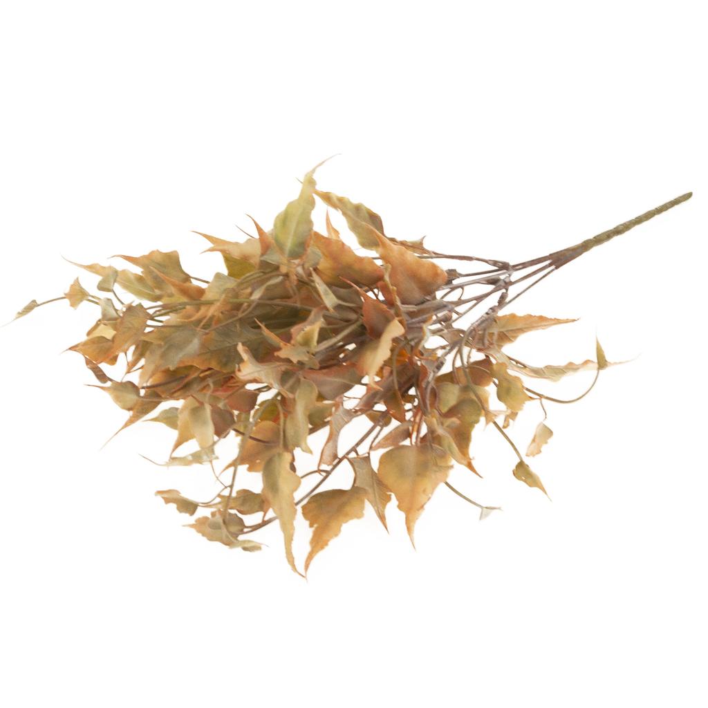 CV22198-4 Thistle Artificial Flowers Branch Complementary Bouquet Thistle Leaves Cemetery Decoration