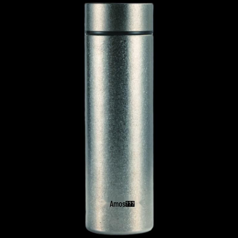 Amos Pure Titanium Insulated Water Bottle