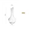 Red Wine Decanter with Big Belly, Lead-Free Crystal Glass, Wine Separator, Practical Pourer Tool, Family Bar, Practical, 1500ml