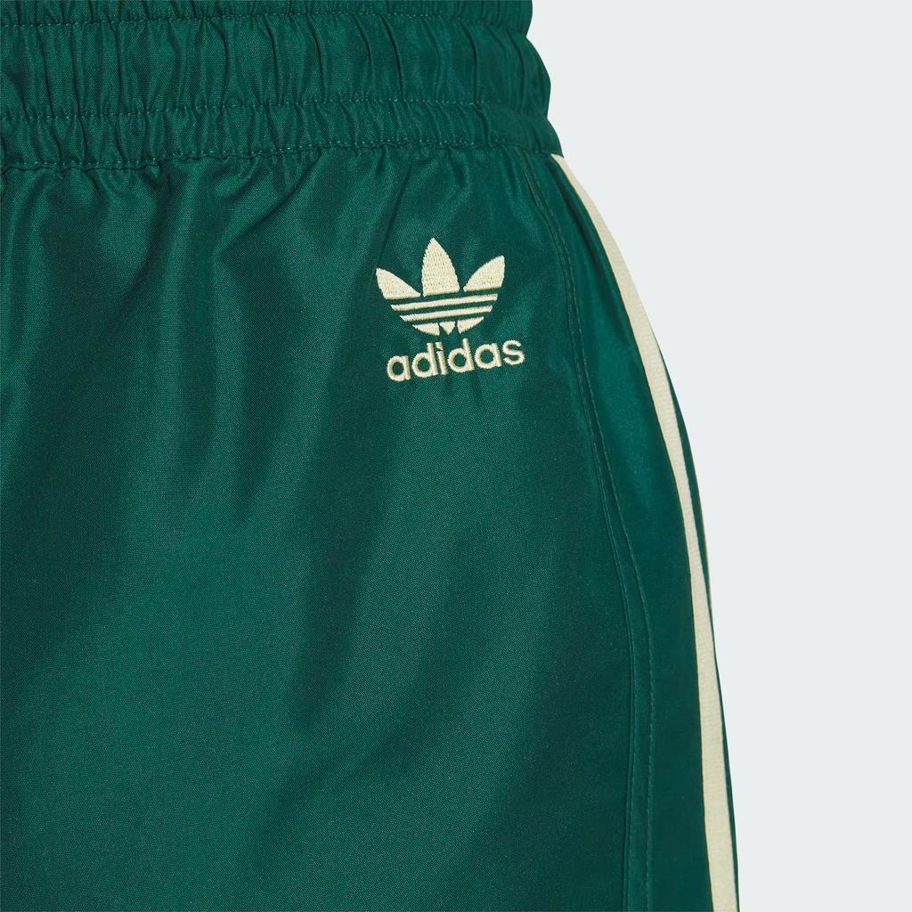 Adidas Originals Logo Twist Light Woven Shorts Women Shorts Forest-Green IW6293