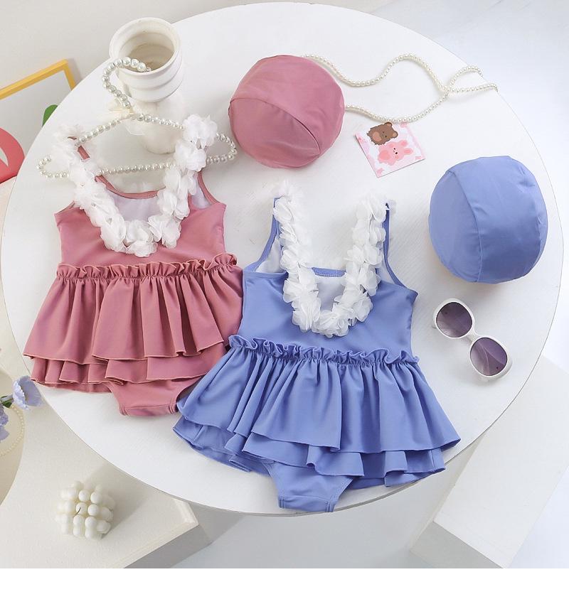 2025 Cute Girls' Swimsuit - Small/Medium, Toddler/Child Swimwear for Hot Springs