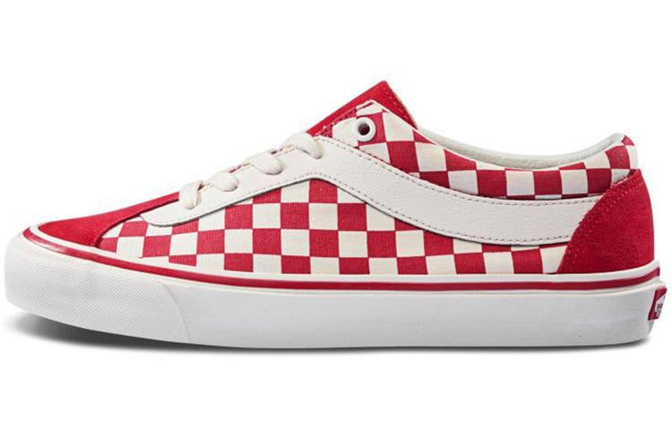 Bold Ni Vans  Red Checkerboard  VN0A3WLPT1E 38.5